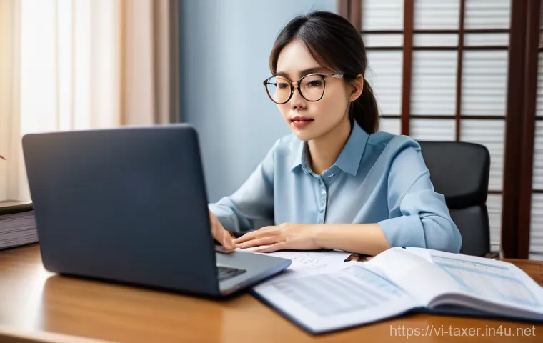 세무사 모의고사 활용 전략 - **Prompt for "Startup Phase":** A bright and inviting image of a young Vietnamese student, either ma...
