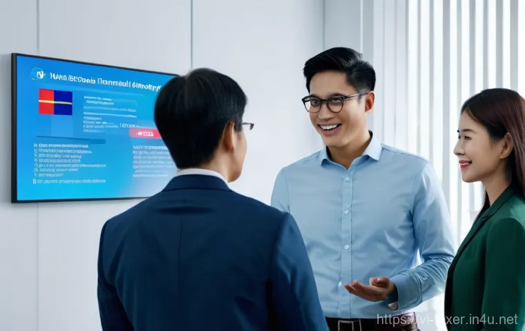 세무사와 해외 소득 신고 - **Prompt:** A focused young Vietnamese female freelancer, in her late 20s, with a chic yet modest bu...