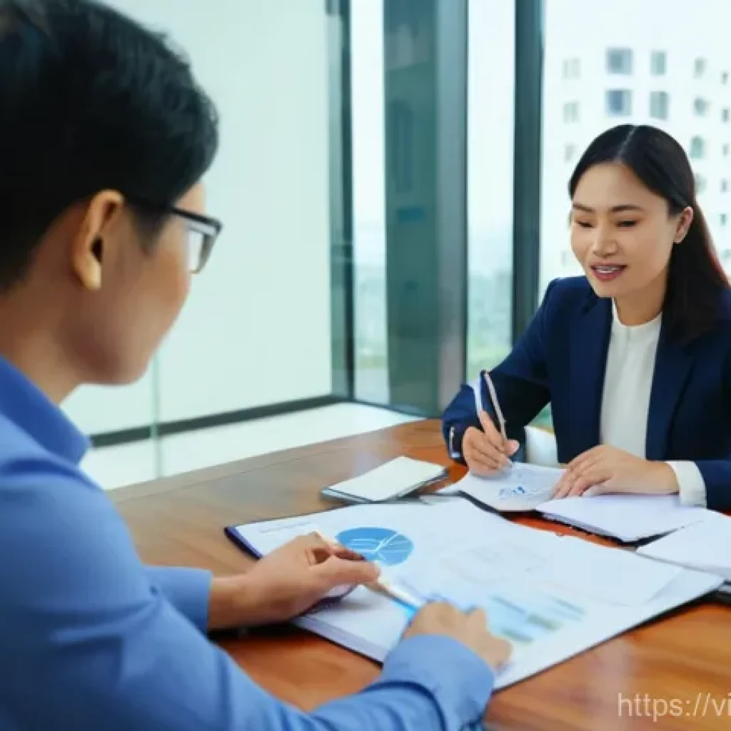 세무사와 비영리 세금 관리 - **Prompt:** A professional and friendly Vietnamese tax accountant, in their late 30s, wearing smart ...