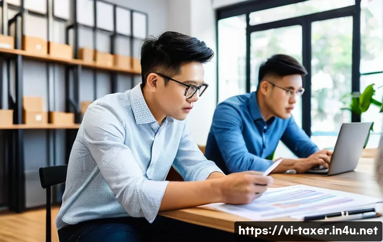 세무사와 재무 분석 - **A professional female financial advisor, in smart business casual attire, is having a friendly dis...